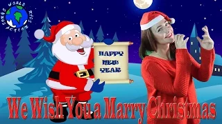 We Wish You a Merry Christmas | British Christmas Song | World Kids Action Songs