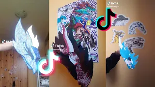 Dragon Puppet Crafts | Paper Dragon TikTok Compilation #24