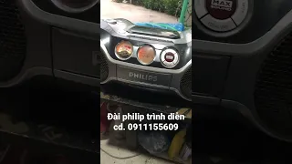 Đài vcd.cd radio cassette philip. Chạy full. Đĩa đọc tốt. 500k