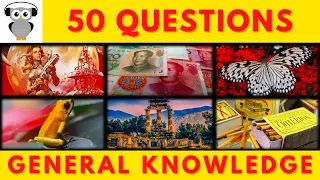 General Knowledge Quiz Trivia #103 | China Currency, Butterfly Wings, Golden Poison Frog, Matchboxes