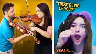 Violin Duo STUN Strangers With Song Requests