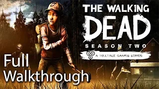 The Walking Dead: Full Season 2 All Cutscenes (Remastered Collection) Telltale Games 60FPS