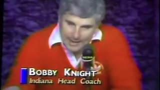 WPRI 12 (Providence) report on 1987 NCAA title game - Indiana over Syracuse