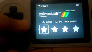 ZX Spectrum on Data Frog SF2000
