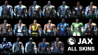 Mortal Kombat X ALL JAX MKX Costume Skin PC Mod MK MKXL update Skin Mod MORTAL KOMBAT 11 MK11