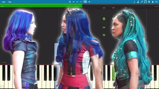 Descendants 3 - Night Falls - Piano Tutorial