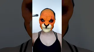 DISNEY VILLAIN MAKEUP - SCAR 🦁 | EllaDoesFx | #shorts