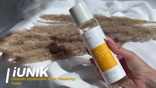 iUNIK - Vitamin Hyaluronic Acid Vitalizing Toner 🌼 | LaRose.Care Tester