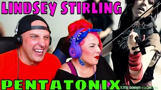 Loved Reacting To Lindsey Stirling & Pentatonix - Radioactive (Imagine Dragons Cover) WOLF HUNTERZ