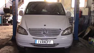 Тот самый цыган Mercedes Vito 115CDI 2004 Замена помпы