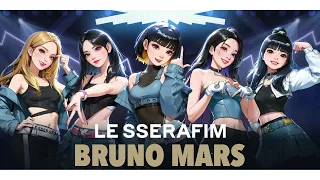 LE SSERAFIM x Bruno Mars - Perfect Night x Treasure (Mash-Up)