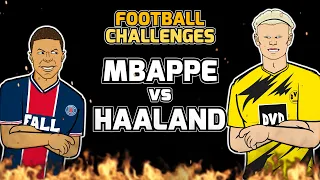 🔥MBAPPE vs HAALAND🔥 Football Challenges! (Frontmen 2.10)