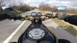 Honda CB500/pc32/Winter ride