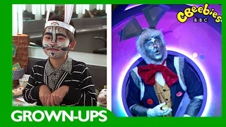 CBeebies | Grown-ups | Alice in Wonderland Rabbit Face Paint Tutorial