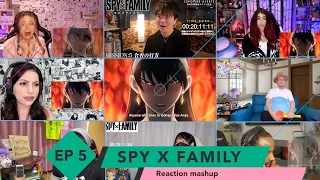 SPY X FAMILY EPISODE 5 Reaction Mashup | スパイファミリー リアクション