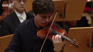 Augustin Hadelich performs his own cadenza to the Brahms Violin Concerto (Live, 2020)