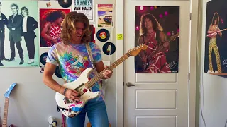 Van Halen - Somebody Get Me A Doctor Guitar Solo Cover