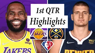 Los Angeles Lakers vs. Denver Nuggets Full Highlights 1st QTR | January 15 | 2022 NBA Season