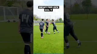 SNEAKY FREE-KICK IDEA 💡*Try This In A Match*