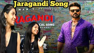 Jaragandi Lyrical Video Reaction | Game Changer | Ram Charan | Kiara Advani | Shankar | Thaman S