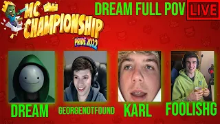 Dream MCC 22 PRIDE Full stream w/ George, Karl and FoolishG