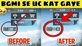 ✅Bgmi se uc kat gaye || uc kat gaye Bgmi se to kya kare || Bgmi Uc Debit Automatic || Bgmi Uc Cut