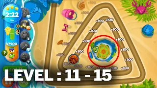 Marble woka woka 11 to 15 level / Level Gameplay