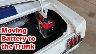 Moving the Battery to the Trunk