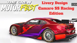 Camaro SS 2010 Racing Edition Livery design for Racing car #thecrewmotorfest