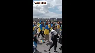 💙💛 "Слава Україні" у Німеччині #shorts