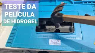 Teste da Resistência da Película de hidrogel "hydrogel"! "veja até o final"