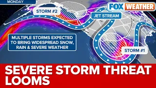 Increasing Potential For Multiday Severe Weather Threat In South Midweek