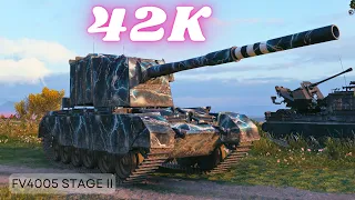 42K Damage with FV4005 Stage II  11K Damage 9 Kills & 3x FV4005  World of Tanks   #wot