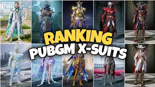 RANKING ALL X-SUIT | PUBG MOBILE