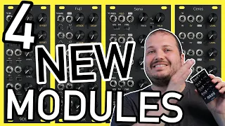 4 NEW FEATURED PACKED Eurorack Modules from Vostok Instruments (Sena, Ceres, Fuji & Asset)