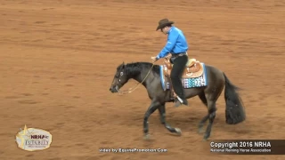 2016 NRHA Futurity Level 4 Open Champions Spooky Whiz and Andrea Fappani