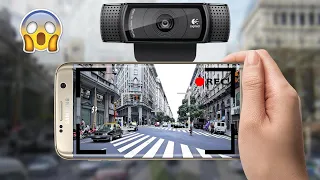 Usar Cámara Web en el Celular, Como Conectar la Webcam al Teléfono Móvil y Grabar a Full Calidad