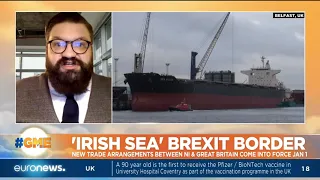 'Irish sea' Brexit border: New trade arrangements between NI & Great Britain come into force Jan 1