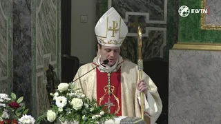 Євангеліє дня та проповідь єпископа Олександра Язловецького