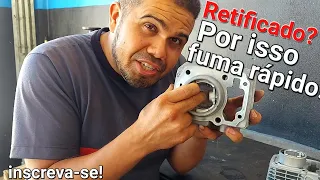 Motor retificado fumaça rápido por esse motivo e vc não sábia