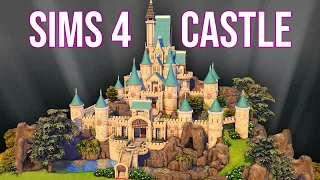 Sims 4: Building a CASTLE! | Sims 4 Castle Estate Kit Speed Build