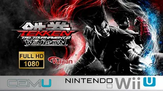 Cemu 1.16.1 WiiU - Tekken Tag Tournament 2 Wii U Edition 60FPS - API Vulkan Res 1080p