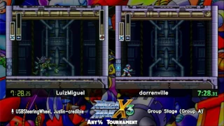 LuizMiguel vs darrenville. Mega Man X3 Tournament 2017