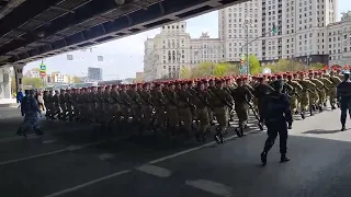 ОДОН После Генеральной репетиции Парада Победы 2022