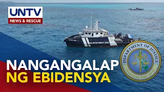 DOJ, tutulong sa pangangalap ng ebidensya hinggil sa umano’y cyanide fishing sa West PH Sea