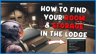 Starfield - How To Find Your Storage / Room in the Lodge!