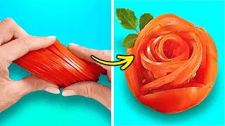 How to Cut and peel Fruits and Veggies like a real chef