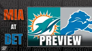 Miami Dolphins vs Detroit Lions | WEEK 8 GAME PREVIEW | October 2022