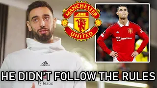 Bruno Fernandes Said THIS About Ronaldo And Ten Hag At Man United In Interview