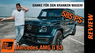 Mercedes AMG G 63 (2021) Danke für den KRANKEN Wagen! ⛰ Fahrbericht | Review | Test | Sound | 585 PS